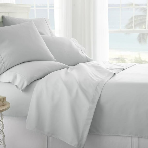 KING E&A LINEN CORP BEAUTY SLEEP COLLECTION EXTRA SOFT MICROFIBER SHEET SET IVORY KING E&A LINEN CORP BEAUTY SLEEP COLLECTION EXTRA SOFT MICROFIBER SHEET SET IVORY